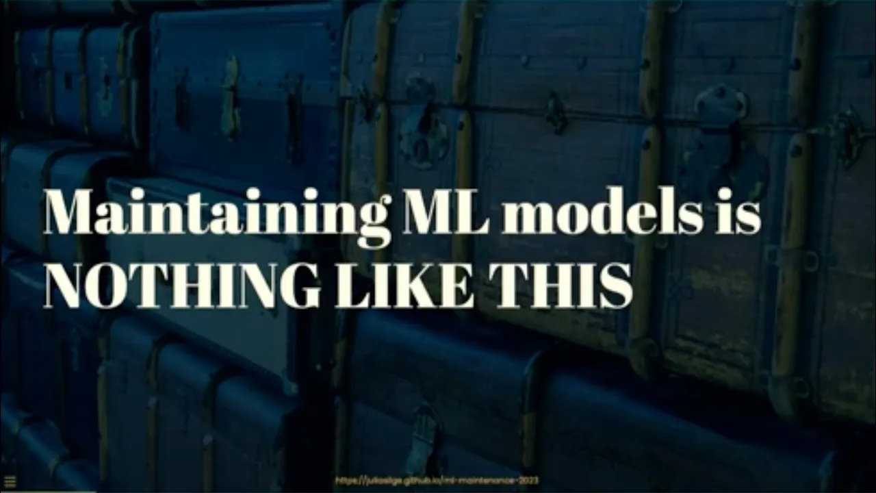 Image from Reliable Maintenance of Machine Learning Models