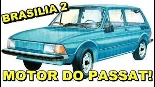 A BRASÍLIA 2 COM MOTOR DIANTEIRO DO PASSAT QUE NUNCA SAIU!