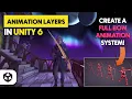 Upper Body Animation in Unity 6 - Animation Layers Avatar Masks