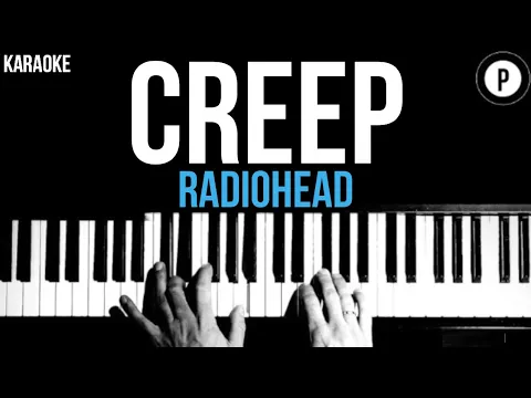 Download MP3 Radiohead - Creep Karaoke SLOWER Instrumental Acoustic Piano Cover Lyrics On Screen