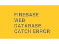 firebase web 4 database write catch error