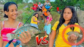 Fuimos De PESCA Con LAS NIÑAS 🎣🤩🐠 *El Final Nos SORPRENDIÓ* 🌊😱