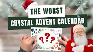 OPENING THE WORST CRYSTAL ADVENT CALENDAR This Nat Geo knockoff is full of something