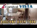 Balcony Room Tour Carnival Vista - Honest Review Cruise Cabin Hacks
