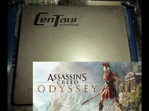 Assassin's Creed : Odyssey tested on Centaur's CNS 8-core x86 CPU