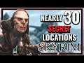 Nearly 30 Hidden Unmarked Locations in Skyrim The Reach Edition