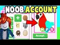 Noob to NEON LEGENDARY Adopt Me Challenge