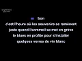 jakie quartz | mise au point | lyrics | paroles | letra |