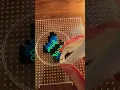 Perler bead butterfly