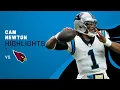 Every Cam Newton Play from First Game Back vs Cardinals NFL 2021 Highlights