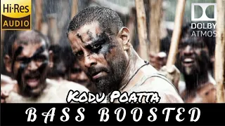 kodu poatta bass boosted raavanan chiyaan vikram arrahman 