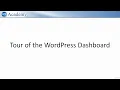 Wordpress Dashboard Tutorial 2020