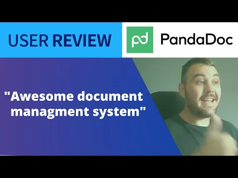 Thumbnail for PandaDoc Takes Document Management Into Digital Space For Fast Creation & Easy Tracking: User Review