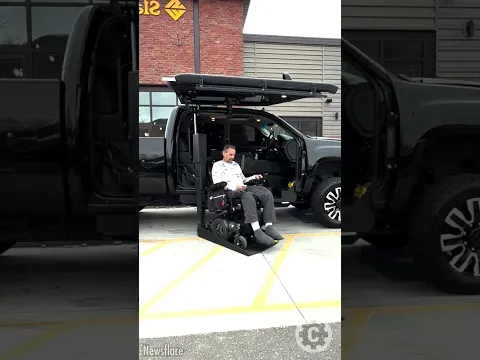 Video Thumbnail: Breaking Barriers: The Pickup That Puts Mobility First! 👨🏼🦽➡️