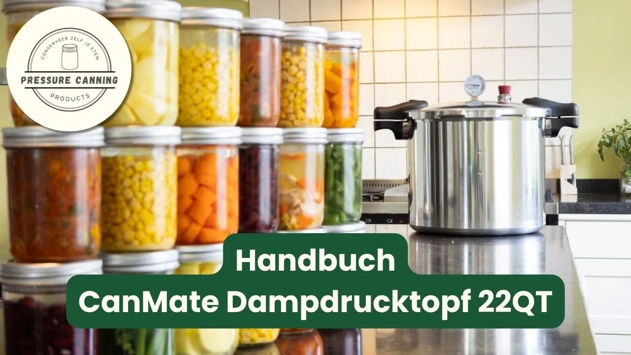 Handbuch video | CanMate Dampdrucktopf 22QT | Deutsch: video thumbnail