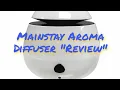 Mainstay 50ml Aroma Diffuser in Black Review Walmart Find