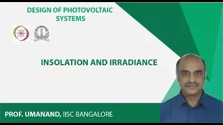 Insolation and irradiance