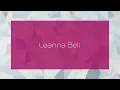 Leanna Bell - appearance