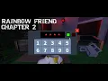 Rainbow Friends Chapter 2 SECRET CODE