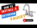 GLACIER BAY BATHROOM FAUCET - Easy DIY Fix