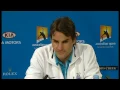 Roger Federer I am extremely talented