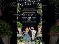 25th Wedding Anniversary Invitation 2025-26