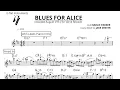 The Perfect Balance of Blues and Bop | Charlie Parker - Blues for Alice Jazz Solo Transcription