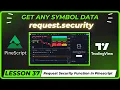 Request Security Function In Pinescript Lesson 37 Pinescript Course