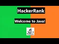 Welcome to Java hackerrank solution - java 15 hackerrank java