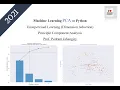 Class 24 Machine Learning PCA in Python