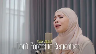 don t forget to remember bee gees cover by vanny vabiola