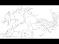 Drawing a Hellhound part 2