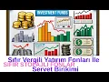 Vergiden Muaf Yatirim Fonlari ve Savas Fiyatlamalari