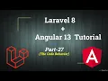 Update Data in Angular Update Form Data in Angular using API Laravel Angular Tutorial Part-27