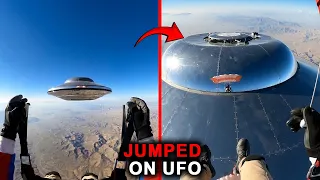 Paraglider Spotted A UFO & Jumped Right On It! What Happened Next Is Shocking