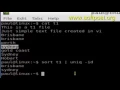 How to view duplicate lines in a file in Unix