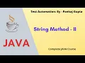 5 String Method - Different String Method with Real time examples