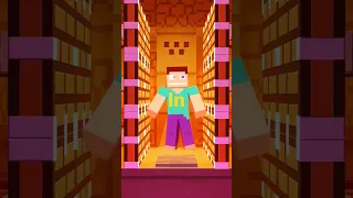 WHEN STEVE ENTER IN ACTION PLANET Action Spacetoon Stevejobs Minecraftshorts 