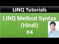 LINQ Tutorial For Beginners 4 LINQ Method Syntax Fluent Syntax