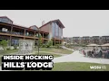 Inside the Hocking Hills Lodge