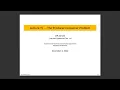 SE 350 Lecture 15 The Producer-Consumer Problem