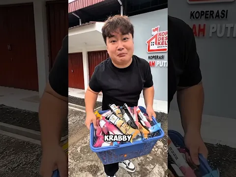 Dia borong barang barang toko sampe habis😱