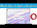 How to Turn On Ad Blocker in Opera Browser