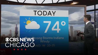 Storms possible on Tuesday