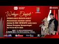LIVE WAYANG KULIT DALANG KI EKO SUWARYO LAKON WAHYU EKOJATI