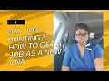 How to get a job as a new Cna job hunting assistance