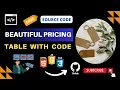 Day 21 Beautiful Pricing Table Using HTML CSS JS Free Source Code Link in the Description