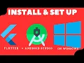 How to install and set up flutter with Android Studio with a demo app by Pukatech