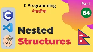 Nested Structures C Programming Tutorial in Nepali