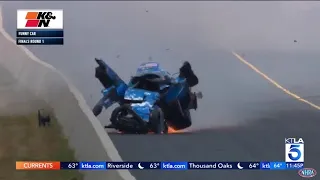 Drag racing legend John Force talks about crash that nearly took his life